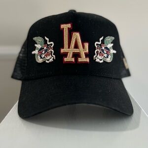 New Era Los Angeles Dodgers "Dragon Collection 2.0" 9Forty A-Frame Snapback Cap.